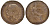 Великобритания 1 пенни 1921 Георг V (1910-1936) KM 810, Spink 4051 бронза 4123-1012