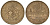 Франция 10 франков 1978 тип Матье KM 940, Le Franc 365.11-12 никель латунь 4123-621
