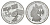 ФРГ МЕДАЛЬ 1989 50 ЛЕТ ФРГ, КОСМОС, 40 мм, 19,9 гр серебро PROOF 00-00