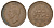 ЮАР 1 пенни 1941 KM 25 бронза 4512-233