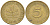 ФРГ 5 ПФЕННИГОВ 1971 D KM 107, J. 382 сталь плакированная латунью 4181-929