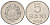 Румыния 5 бань 1966 KM 92 сталь плакировнная никелем 192-1128