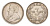 ЮАР (Трансвааль) 3 пенса 1892 KM 3 серебро 1518-1145