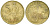 Эфиопия 5 центов 1977 ЕЕ1969, малая голова льва KM 44.1 медь цинк 4172-315