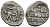 Русское Царство денга 1547-1584 Иван IV Васильевич, Московский  монетный двор, 0,34 ГР ГиК №61 серебро 262-1543