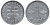 Финляндия 1 пенни 1976 KM 44а алюминий UNC 3334-1041