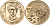 Польша 2 злотых 2010 MW, серия художники Польши, Артур Гротгер (1937-1967) KM 746 нордик  UNC 3457-442