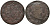 ИСПАНИЯ 4 МАРАВЕДИ 1830 ФЕРДИНАНД VII (1808-1833) KM 489.2 (С117.2) медь 28-1011