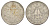Непал 1 рупия 1950 BS 2007, год-тип KM 730 серебро 1526-1125
