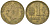 Испания 1 песета 1980 (82), Хуан Карлос I (1975-2014), чемпионат мира по футболу 1982 года в Испании KM 816 алюминиевая бронза 4618-417