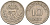 Дания 10 эре 1953 N; S, Фредерик IX (1947-1972) KM 841.1 медно-никель 4564-842