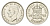 Великобритания 6 пенсов 1945 Георг VI (1936-1952) KM 852, Spink 4084 серебро 99-934