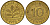 ФРГ 10 пфеннигов 1976 J J. 383, KM 108 сталь плакированная латунью    4603-431