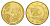 Кипр 50 евроцентов 2008 KM 83 нордик BU 4652-314
