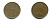 Великобритания 1 пенни 1971 Елизавета II (1952-2022) KM 915, Spink 4237 (B1) бронза 35-734