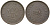 Индия, Траванкор 1 чукрам ND (1860-1880) Айилям Тхирунал KM 21 серебро 4615-841