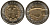 Турция 1 лира 2009 Красная книга, морская черепаха KM 1264 биметалл UNC M1-20