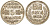 Тунис 5 франков 1936 AH 1355, Ахмад II ибн Али (1862-1942) KM 261 серебро 4523-723