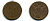 Россия деньга 1738 Анна Иоанновна (1730-1740) Биткин 365 медь 29-427