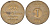 Швеция 1 эре 1966 Густав VI Адольф (1950-1973) KM 820 бронза 3955-312