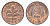 ФРГ 2 пфеннига 1974 D KM 106a, J.381a сталь плакированная медью 4618-1029