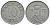 ДАНИЯ 10 ЭРЕ 1977 S; B, МАРГРЕТЕ II (1972-) KM 860.1 медно-никель 4110-1722
