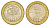 Чили 100 песо 2001 KM 236 биметалл UNC 4641-522