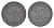 Унтервезер 10 пфеннигов 1919 Funck 558.2, Men05 25587.3, Men18 32086.3 цинк 4636-835