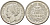 Нидерланды 25 центов 1944 Вильгельмина (1890-1948) KM 164 серебро aUNC 66-1162