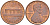 США 1 ЦЕНТ 1978 D KM 201 ЛИНКОЛЬН медь цинк UNC 3309-243