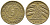 ГЕРМАНИЯ 5 РЕНТЕНПФЕННИГОВ 1924 A KM 32, J. 308 алюминиевая бронза 39-446