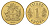 Исландия 1 крона 1969 KM 12a никель латунь UNC 4691-444