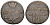 Россия для Грузии двойной абаз (40 копеек) 1809 АК, из коллекции Л. Содермана с оригинальной биркой Биткин 730 серебро 00-807-05