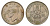 Великобритания 1 шиллинг 1947 Георг VI (1936-1952), Шотландский герб KM 864, Spink 4104 медно-никель aUNC 4628-826