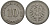 ГЕРМАНИЯ 10 ПФЕННИГОВ 1876 B, СТАРОГЕРБОВКА KM 4, Jager 4, Weege 7 медно-никель 4546-1136
