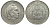 Лаос 2500 кипов 1971 коронация короля Сисаванг Вонг (1904-1959) KM 8 серебро UNC 00-813-91