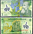 Румыния 1 лей 2005 (2006) Николае Йорга, Успенский собор Pick 117 b пластик 7548-96-3-2