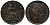 Великобритания 1 фартинг 1881 Виктория (1837-1901) KM 753, Spink 3958 бронза  1518-1121