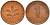 ФРГ 1 пфенниг 1993 A KM 105, J. 380 сталь плакированная медью    4598-711