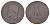 Франция 10 сантимов 1857 W, Наполеон III (1852-1870) KM 771 бронза 4653-912