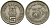 Индия 5 рупий 1995 50 лет ООН KM 156 медно-никель 95-615