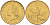 Италия 20 лир 1996 R, дубовый лист KM 97.2 алюминиевая бронза  UNC  4594-1044