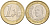 ИСПАНИЯ 1 ЕВРО 1999 ХУАН КАРЛОС I KM 1046 биметалл 4543-252