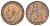 Великобритания 1 пенни 1927 Георг V (1910-1936) КМ 826, Spink 4054 бронза 4120-213