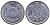 ЯПОНИЯ 10 СЕНОВ 1942 17 ГОД KM 61а алюминий 3999-1225