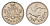Барбадос 10 центов 1973 смеющаяся (Ацтекская) чайка KM 12 медно-никель UNC 4687-942