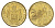 Сербия 2 динара 2007 KM 46 никель латунь 4694-1165