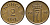 НОРВЕГИЯ 2 ЭРЕ 1956 ХОКОН VII (1905-1957) KM 399 бронза 67-131