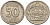 Швеция 50 эре 1954 TS, Густав VI Адольф (1950-1973) KM 825 серебро 4148-932