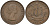 Великобритания 1/2 пенни 1954 Елизавета II (1952-2022) KM 896, Spink 4158 бронза 4146-251